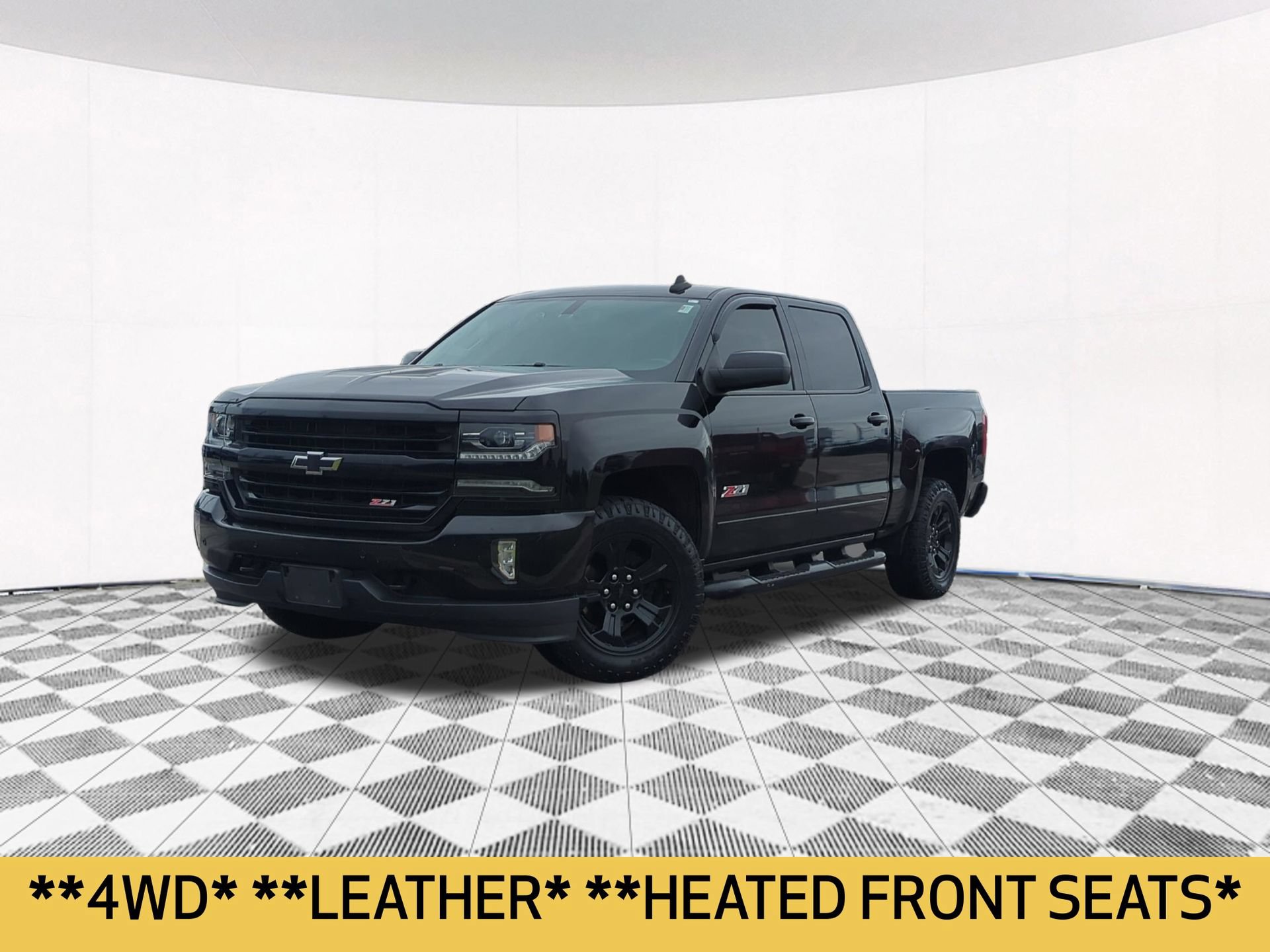 Used 2017 Chevrolet Silverado 1500 LTZ Z71 w/ Midnight Edition AWD/4WD image 2