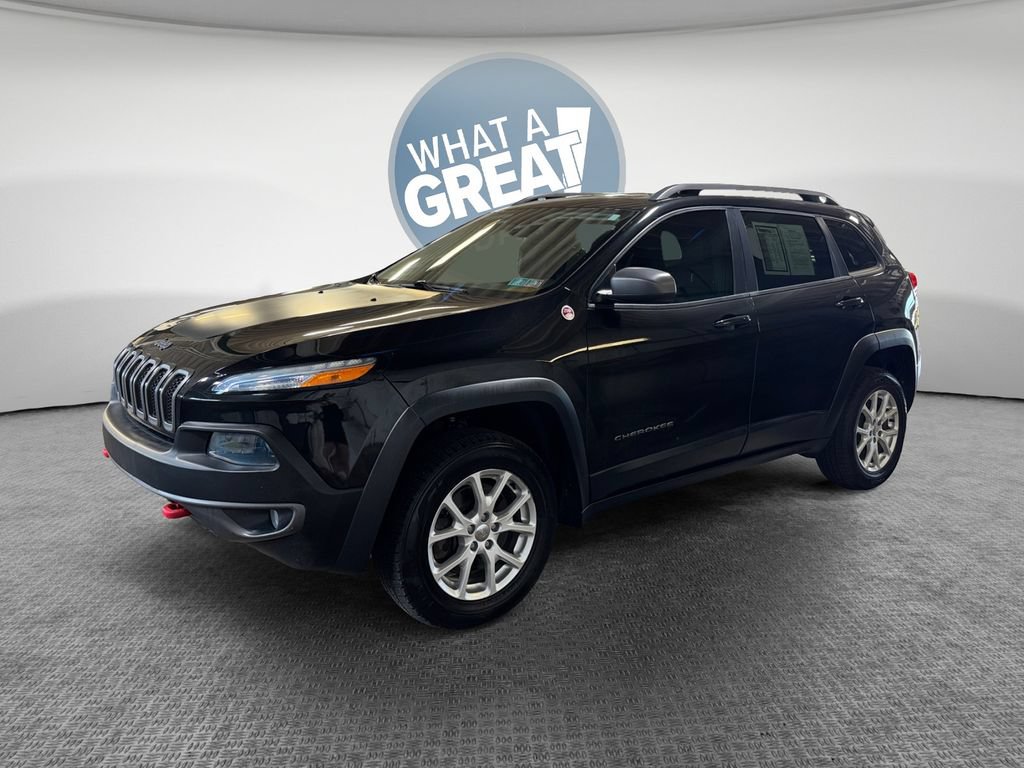 Used 2015 Jeep Cherokee Trailhawk w/ Comfort/Convenience Group AWD/4WD image 8