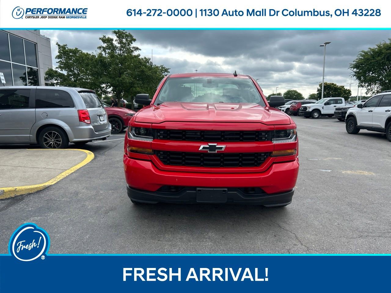 Used 2017 Chevrolet Silverado 1500 Custom w/ Custom Convenience Package AWD/4WD image 9