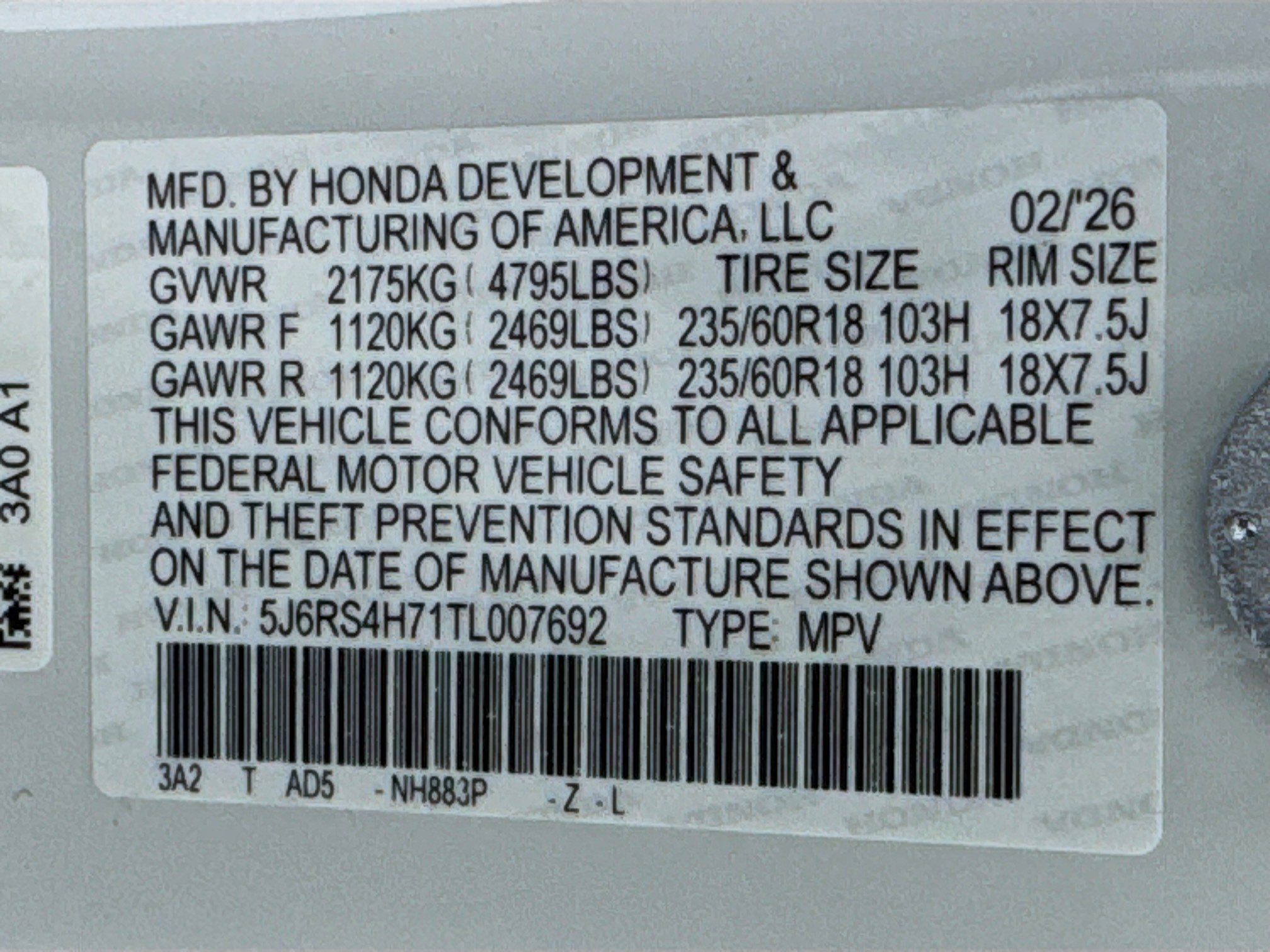 New 2026 Honda CR-V EX-L image 31