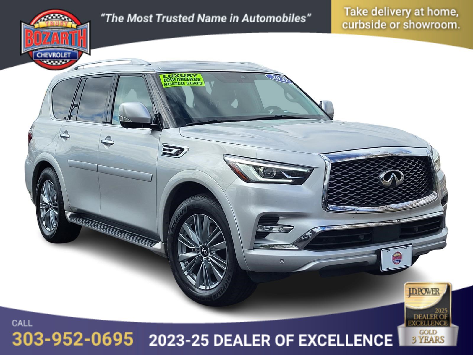 Used 2021 INFINITI QX80 Luxe