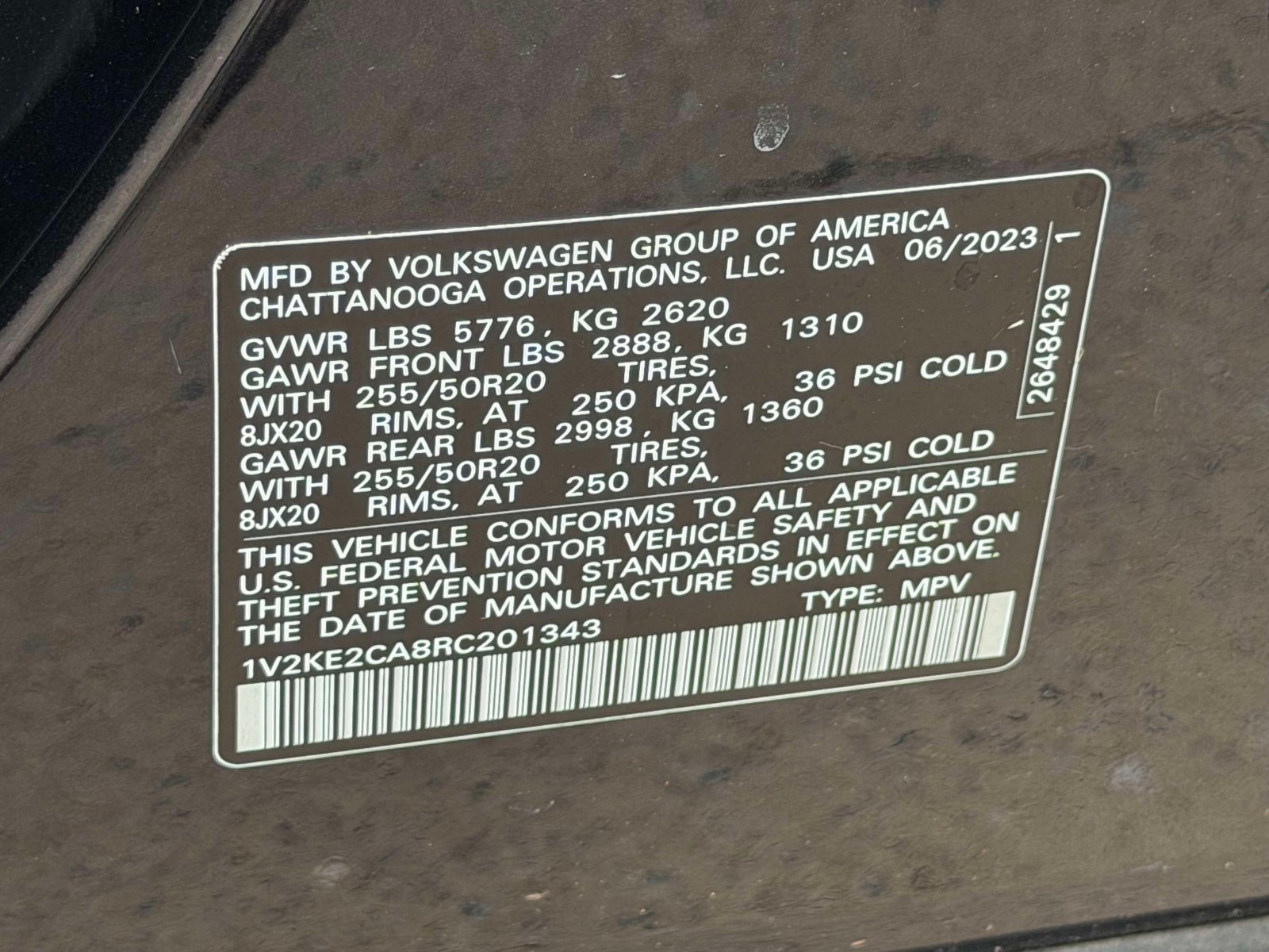 Certified 2024 Volkswagen Atlas Cross Sport SE AWD/4WD image 25