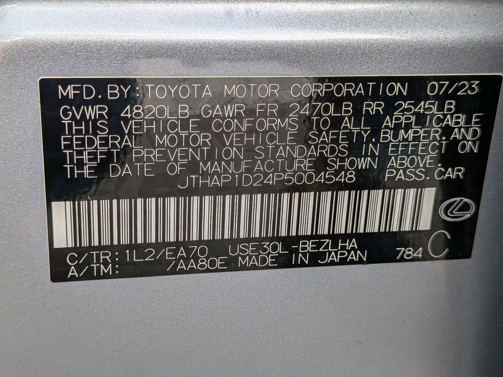 Used 2023 Lexus IS 500 w/ Accessory Package 2 RWD image 41