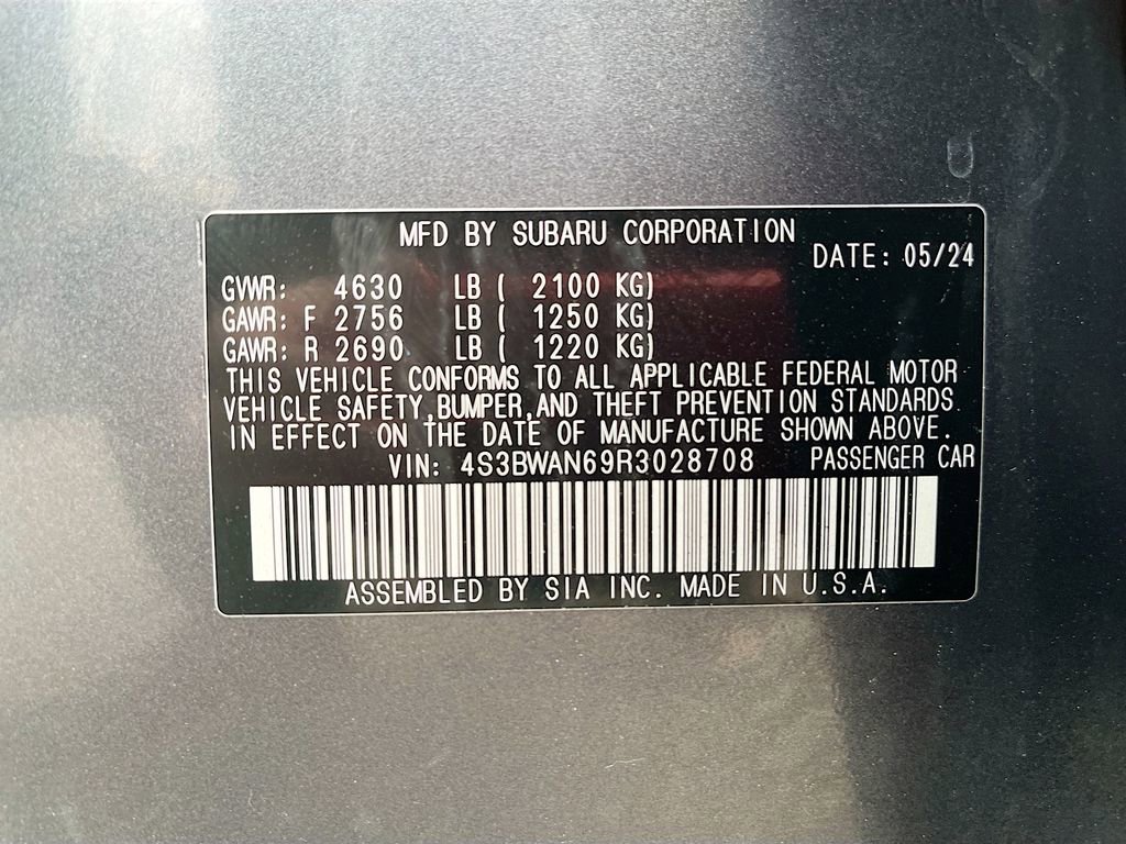 Used 2024 Subaru Legacy Limited image 31