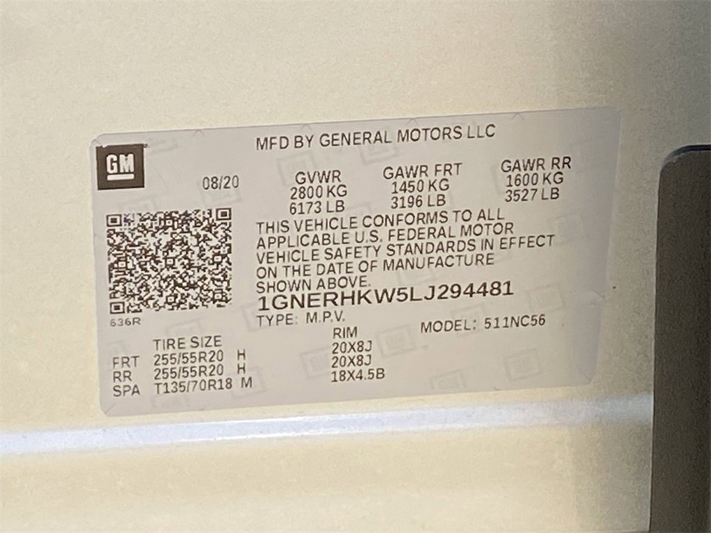 Used 2020 Chevrolet Traverse LT w/ LT Premium Package image 34