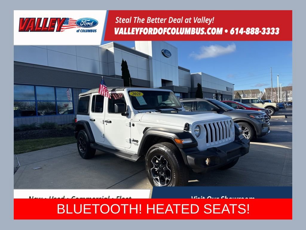 Used 2021 Jeep Wrangler Unlimited Sport image 1