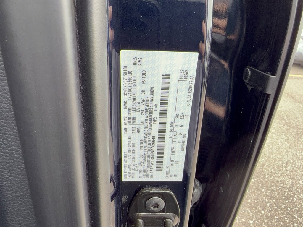 Certified 2022 Ford F150 Raptor w/ Equipment Group 801A High image 37