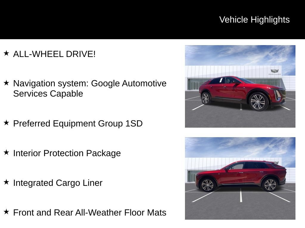 Certified 2025 Cadillac Lyriq Luxury AWD/4WD image 10