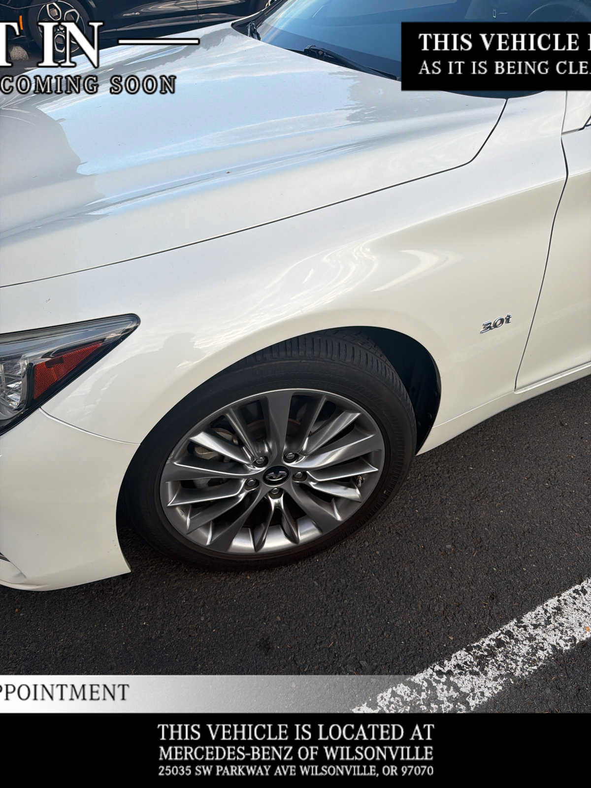 Used 2018 INFINITI Q50 Luxe w/ Sensory Package (Luxe) AWD/4WD image 2