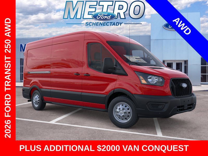 New 2026 Ford Transit 250 148 Medium Roof Extended AWD image 1