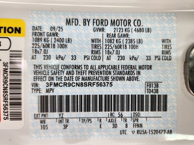 New 2025 Ford Bronco Sport Outer Banks image 22