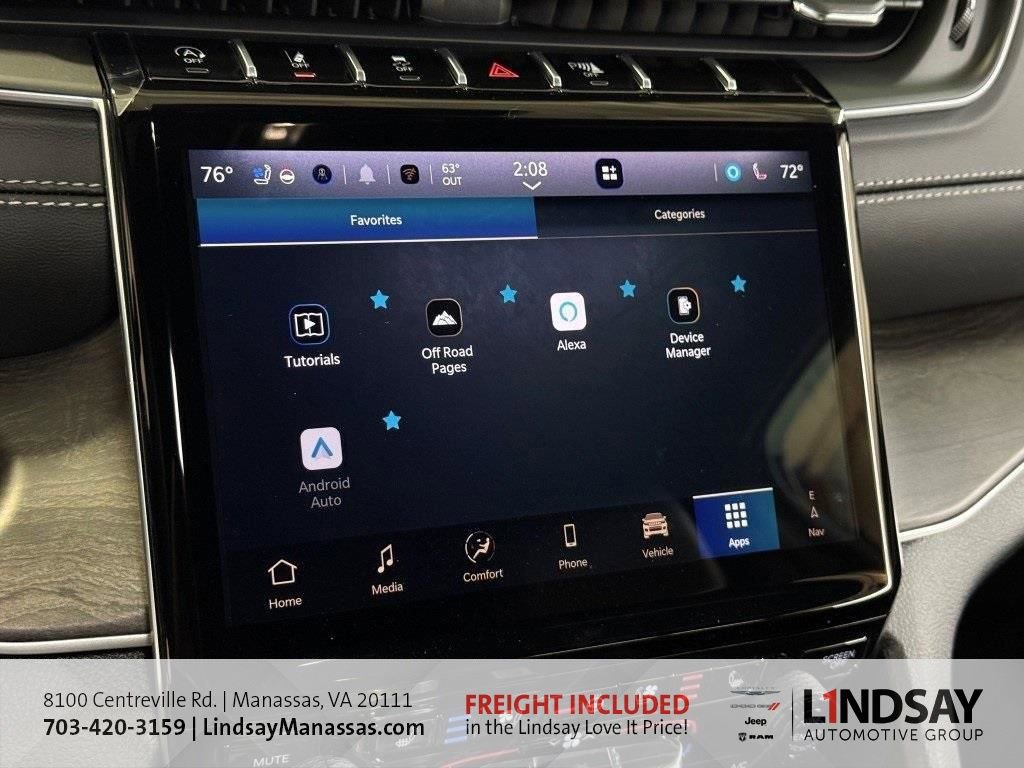 New 2025 Jeep Grand Cherokee L Limited w/ Luxury Tech Group II image 26