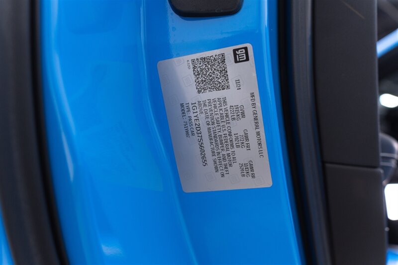 Used 2025 Chevrolet Corvette Z06 w/ Battery Protection Package RWD image 40