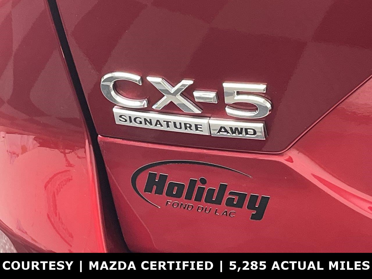 Certified 2025 MAZDA CX-5 Signature AWD/4WD image 34