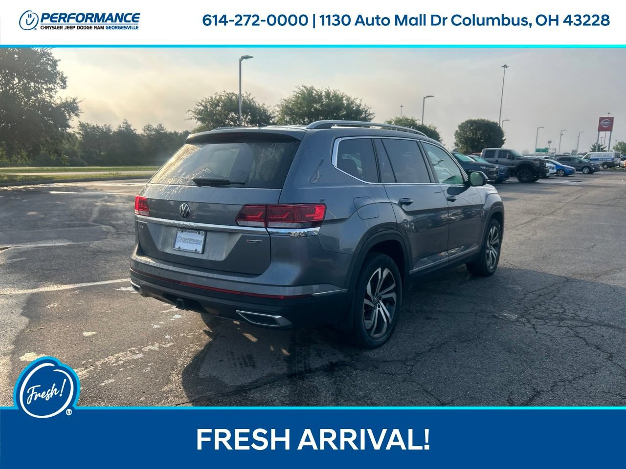 Used 2021 Volkswagen Atlas SEL Premium AWD/4WD image 4