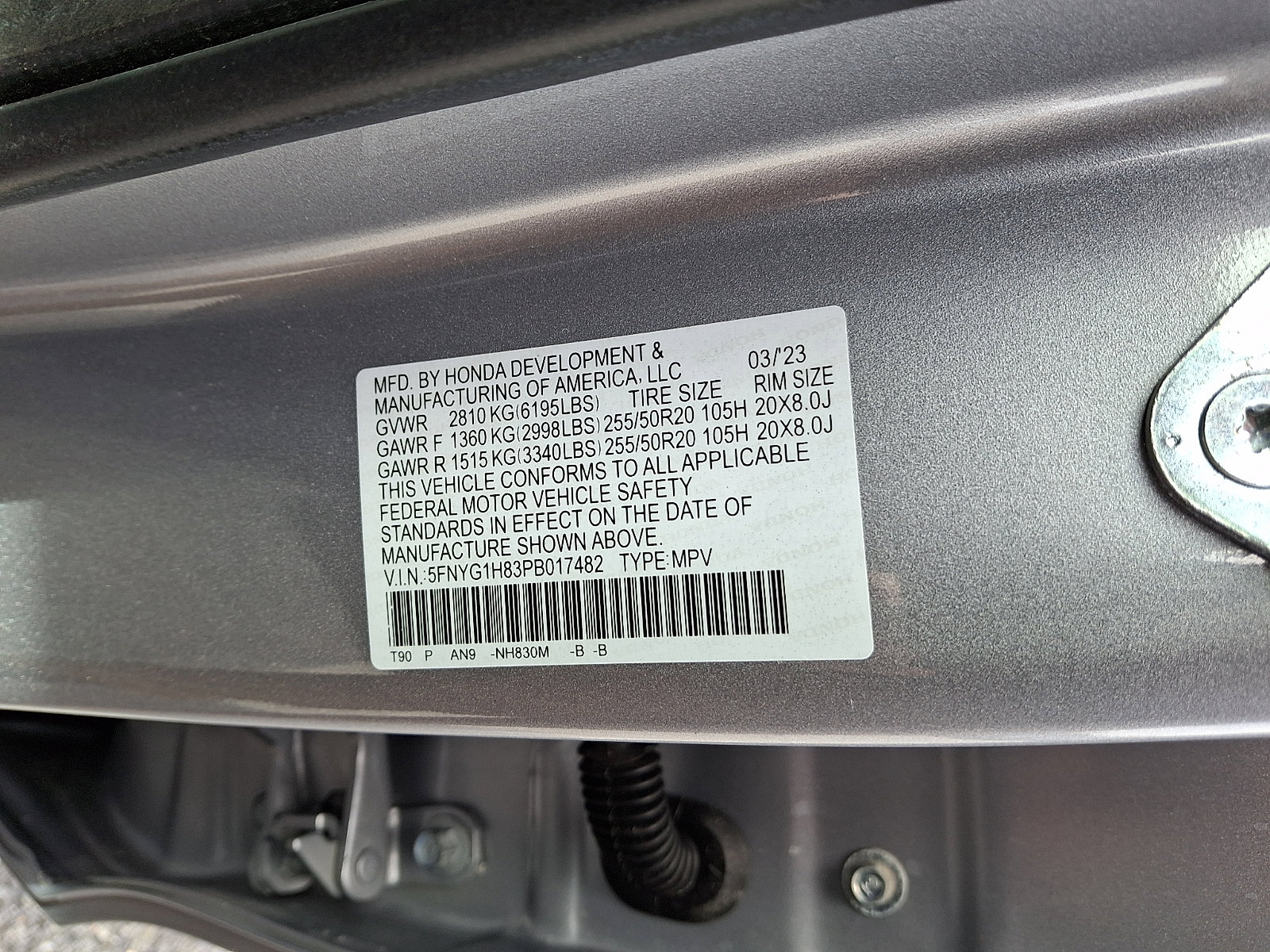 Certified 2023 Honda Pilot Elite image 29