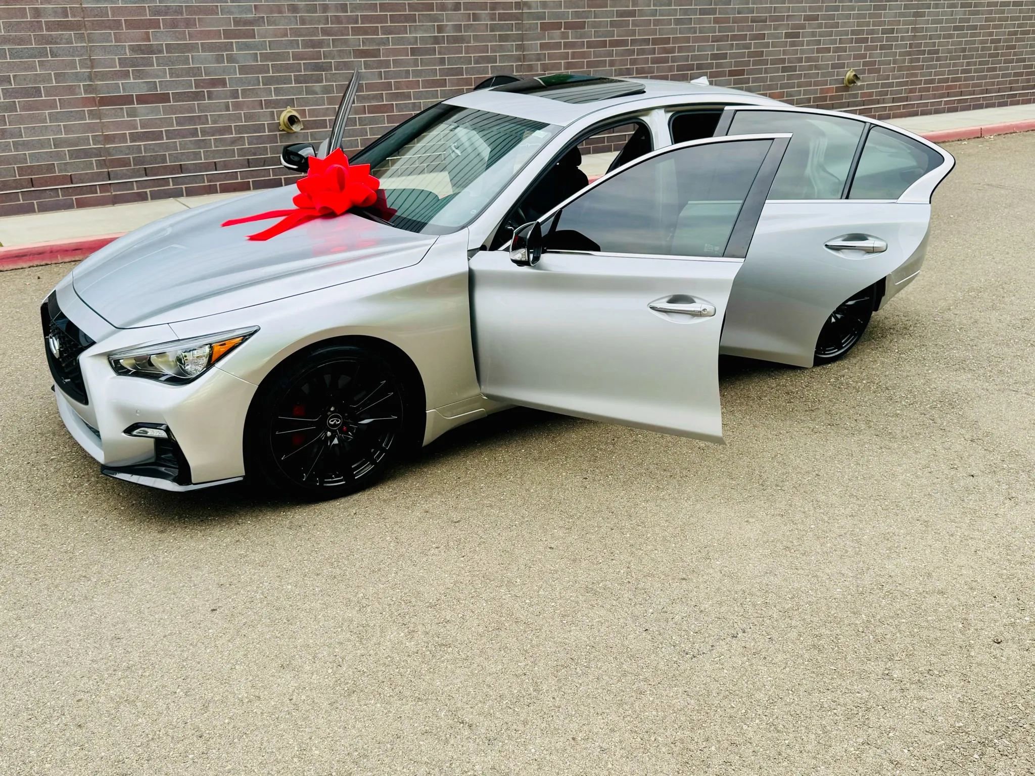 Used 2019 INFINITI Q50 Red Sport 400 RWD image 24