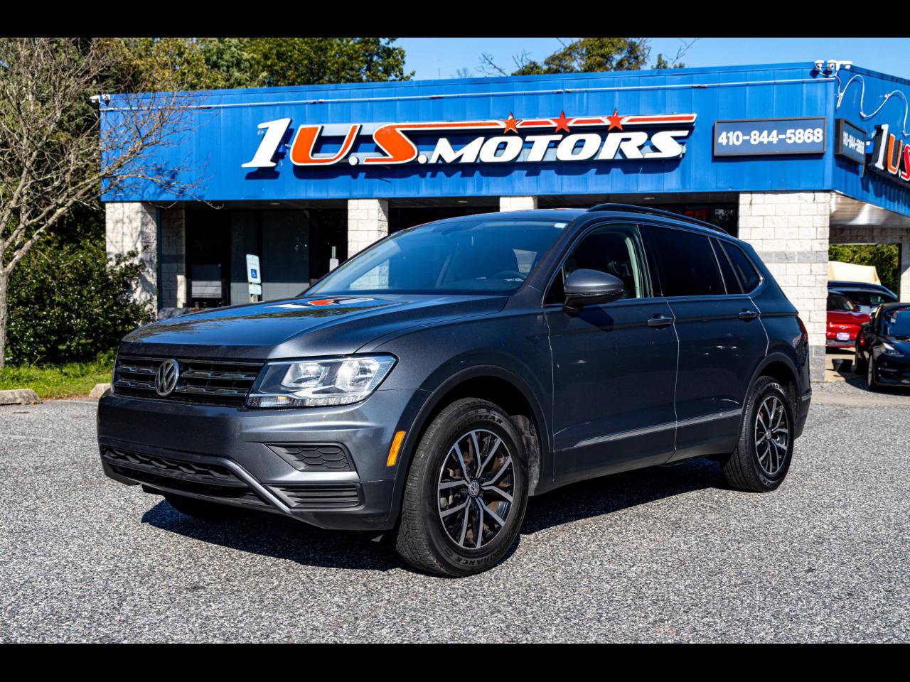 Used 2021 Volkswagen Tiguan SE R-Line image 1