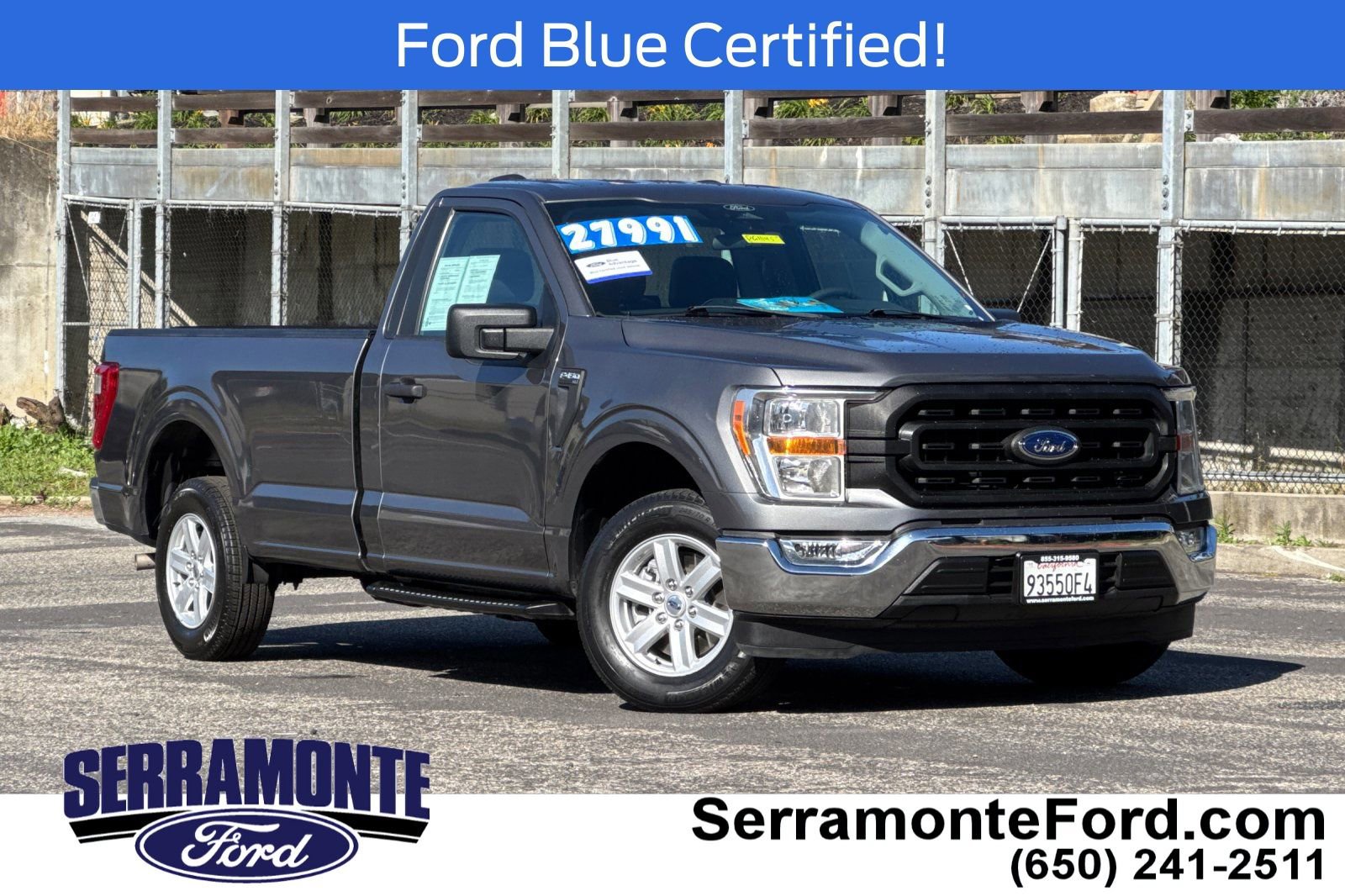 Certified 2022 Ford F150 XL w/ Equipment Group 101A High RWD image 2