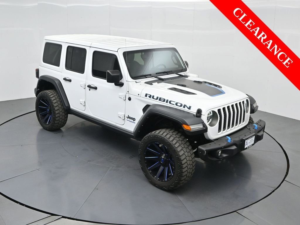 Used 2021 Jeep Wrangler Unlimited Rubicon 4xe w/ Steel Bumper Group image 54
