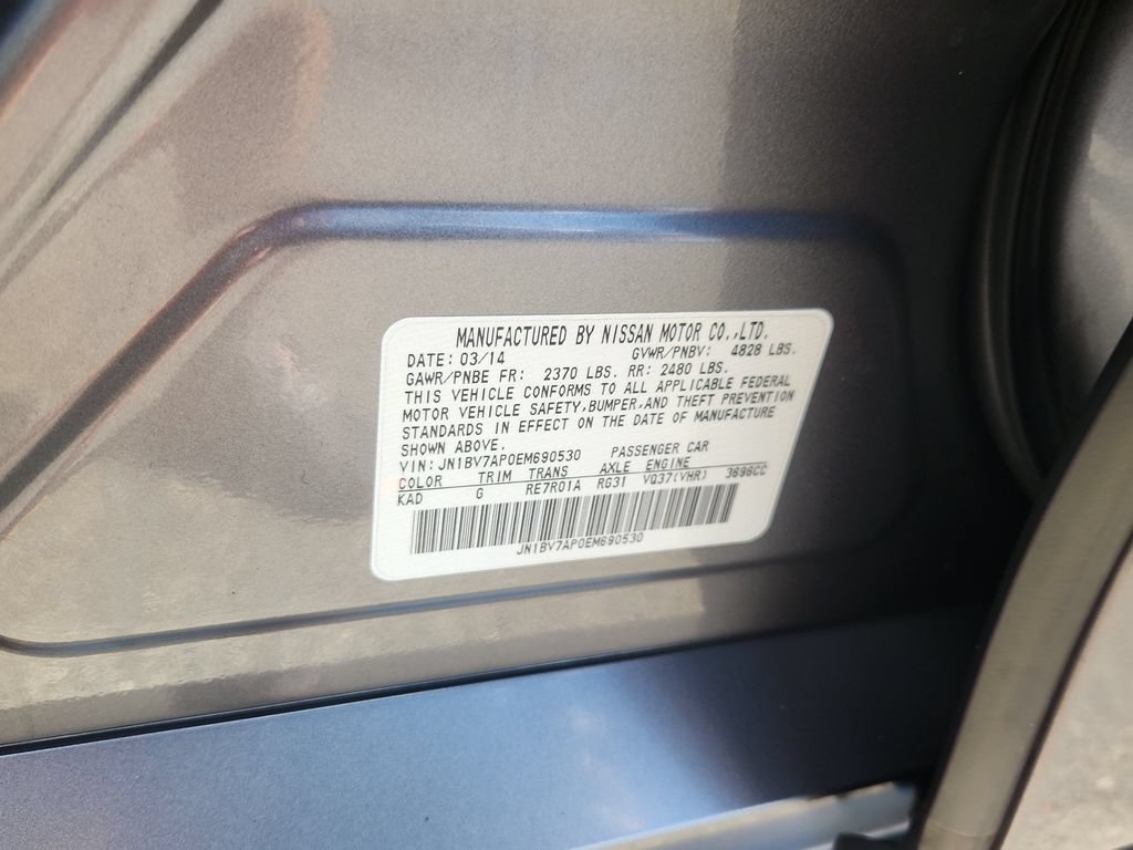Used 2014 INFINITI Q50 Premium w/ Navigation Package RWD image 18