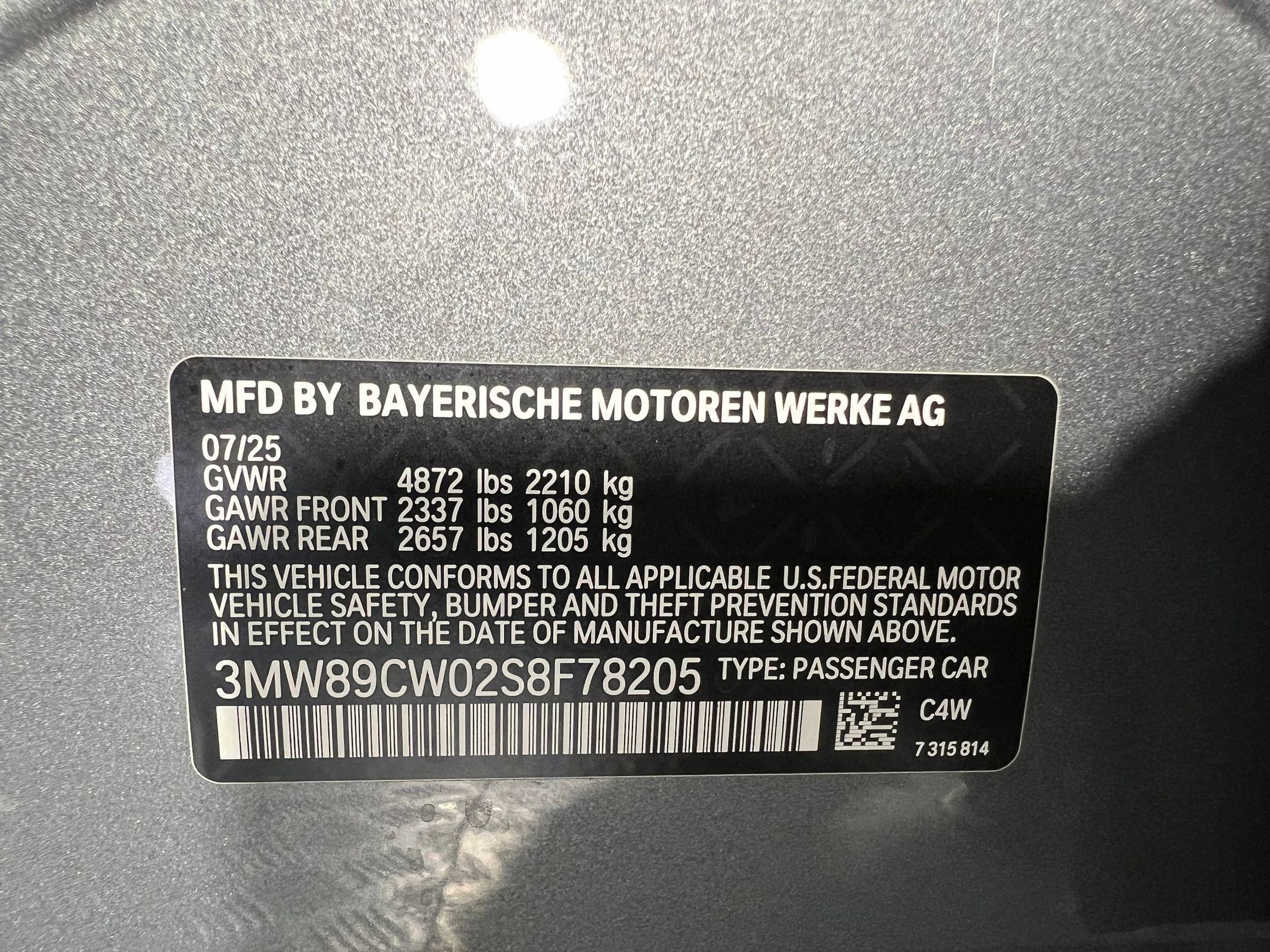 Used 2025 BMW 330i xDrive Sedan w/ M Sport Package AWD/4WD image 20