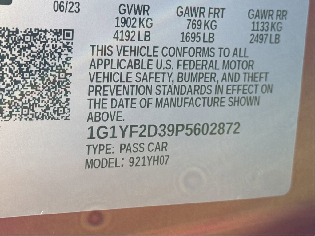 Used 2023 Chevrolet Corvette Z06 w/ Engine Appearance Package image 26