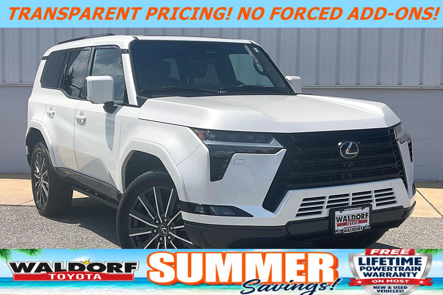 Used 2025 Lexus GX 550 w/ Accessory Package (2T) AWD/4WD image 1