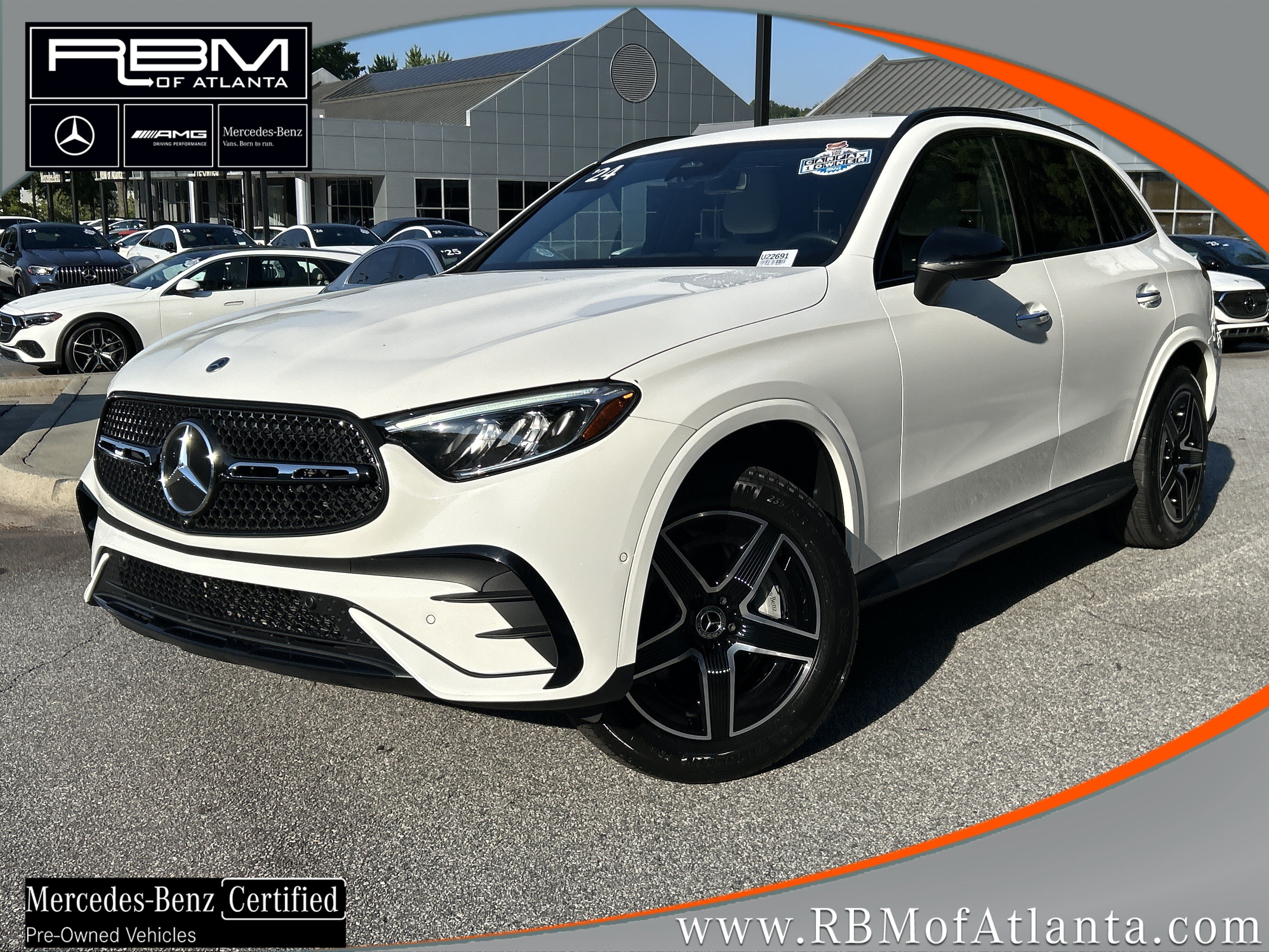 Certified 2024 Mercedes-Benz GLC 300 4MATIC w/ AMG Line image 1