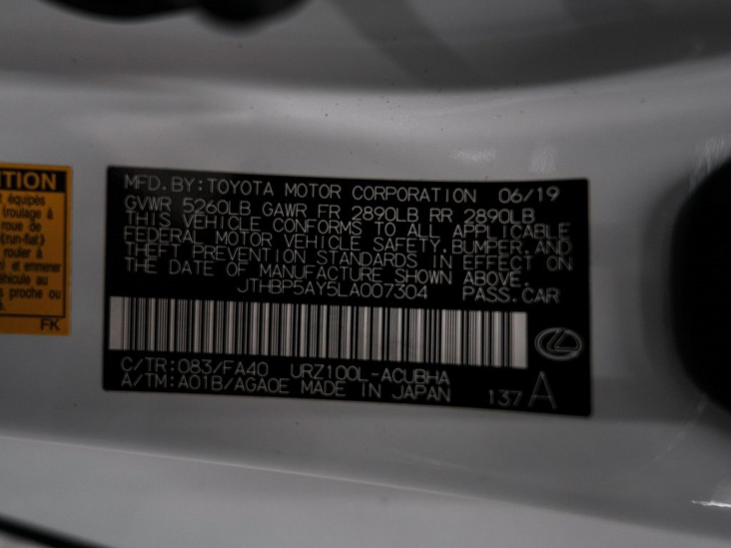 Used 2020 Lexus LC 500 Coupe w/ Performance Package image 13