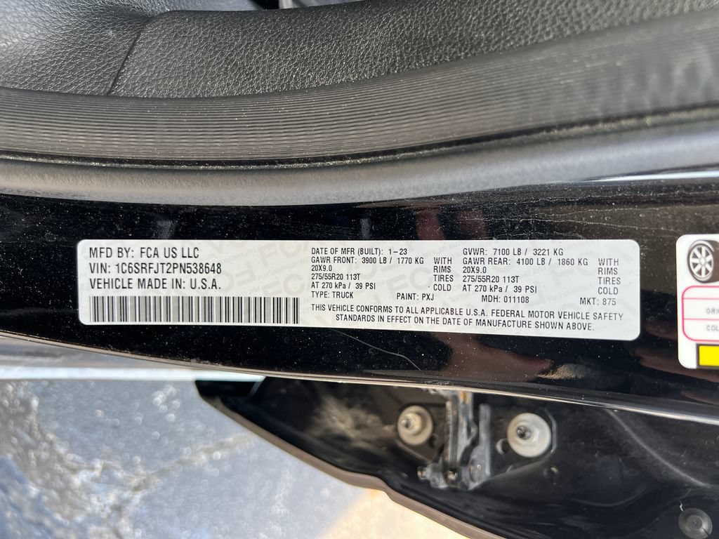 Used 2023 RAM 1500 Laramie AWD/4WD image 37