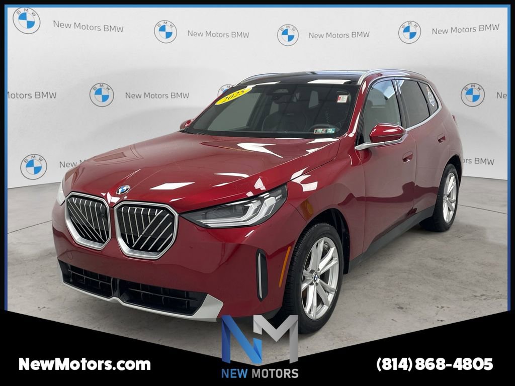Certified 2025 BMW X3 xDrive30 w/ Premium Package AWD/4WD 360° Tour