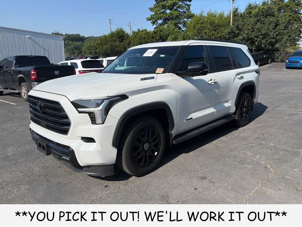 Used 2024 Toyota Sequoia Limited w/ Nightshade Package AWD/4WD image 3