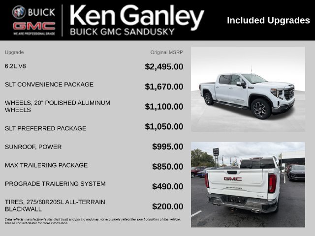 Used 2023 GMC Sierra 1500 SLT w/ SLT Convenience Package AWD/4WD image 6