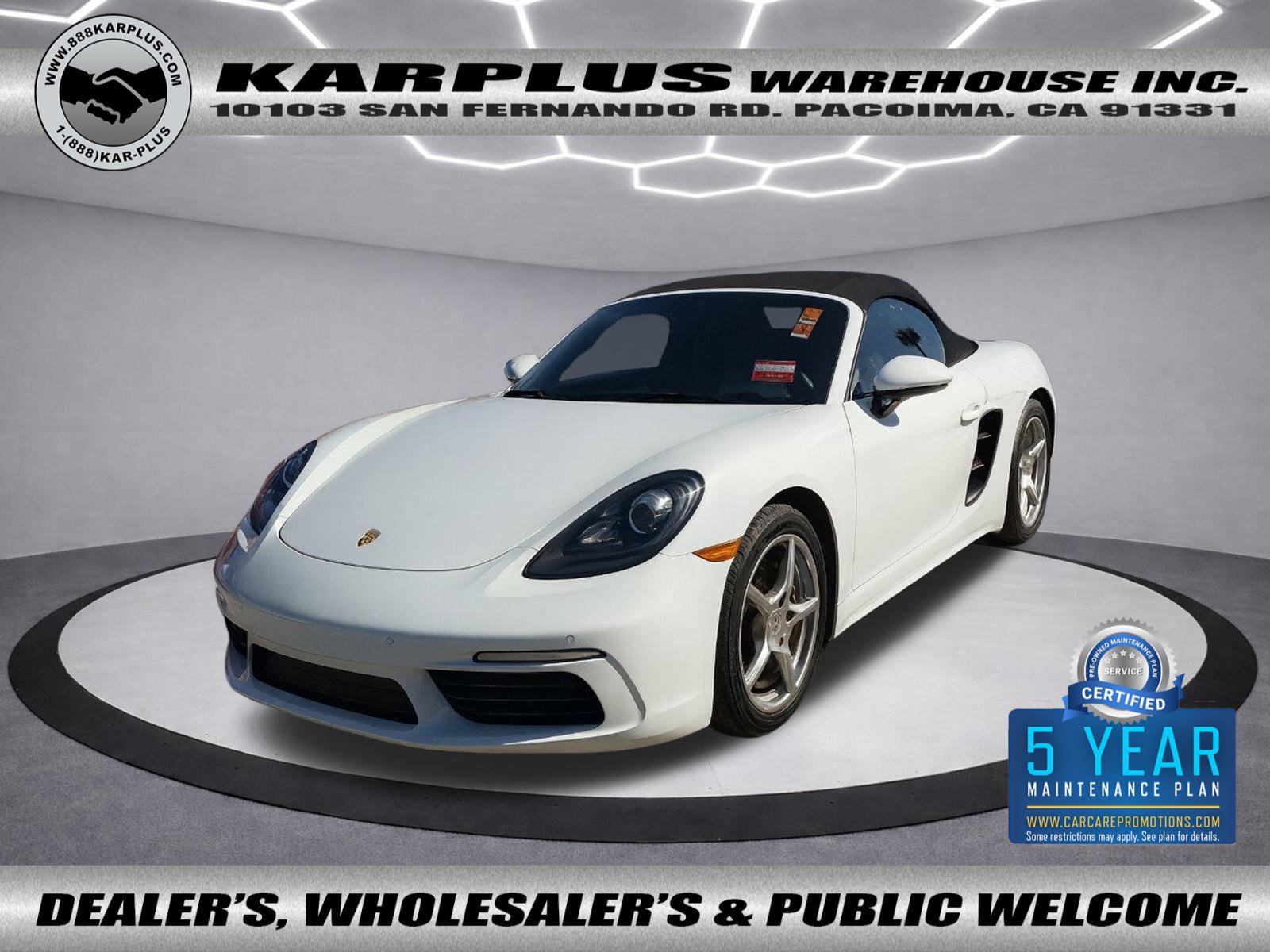 Used 2018 Porsche 718 Boxster