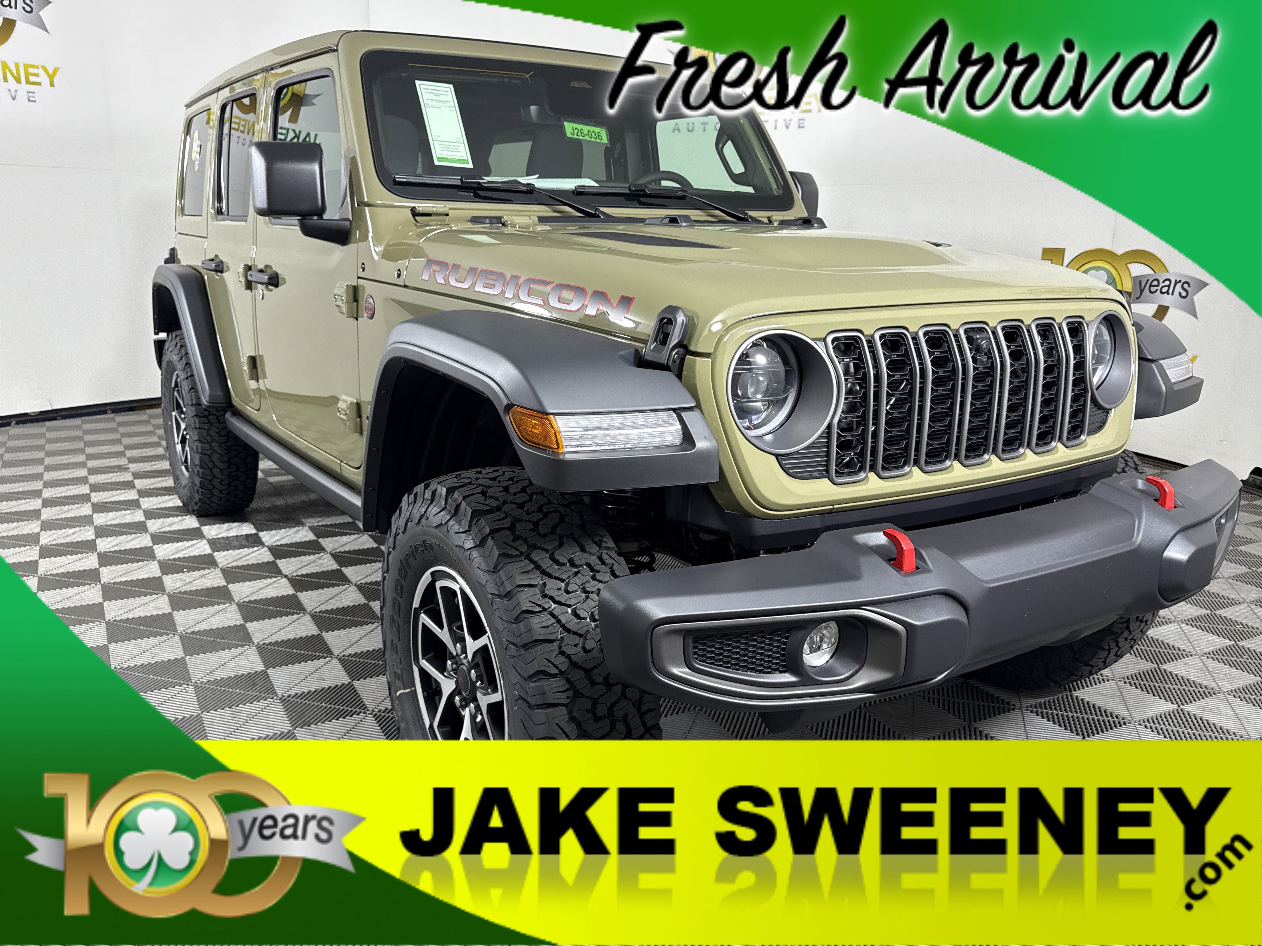 New 2026 Jeep Wrangler Unlimited Rubicon image 1