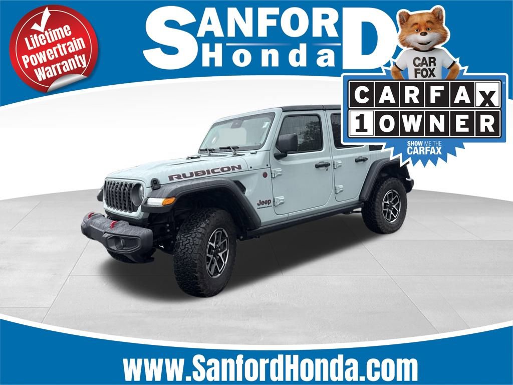 Used 2024 Jeep Wrangler Unlimited Rubicon w/ Technology Group