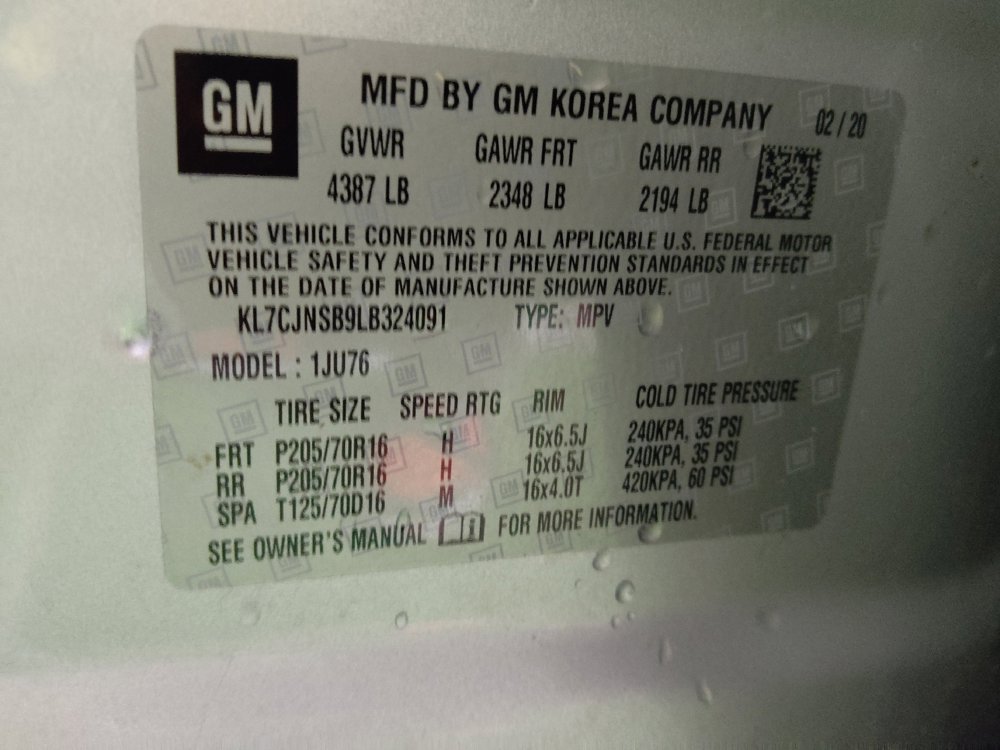 Used 2020 Chevrolet Trax LS w/ Tint and Cruise Package image 33