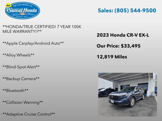 Used 2023 Honda CR-V EX-L image 6