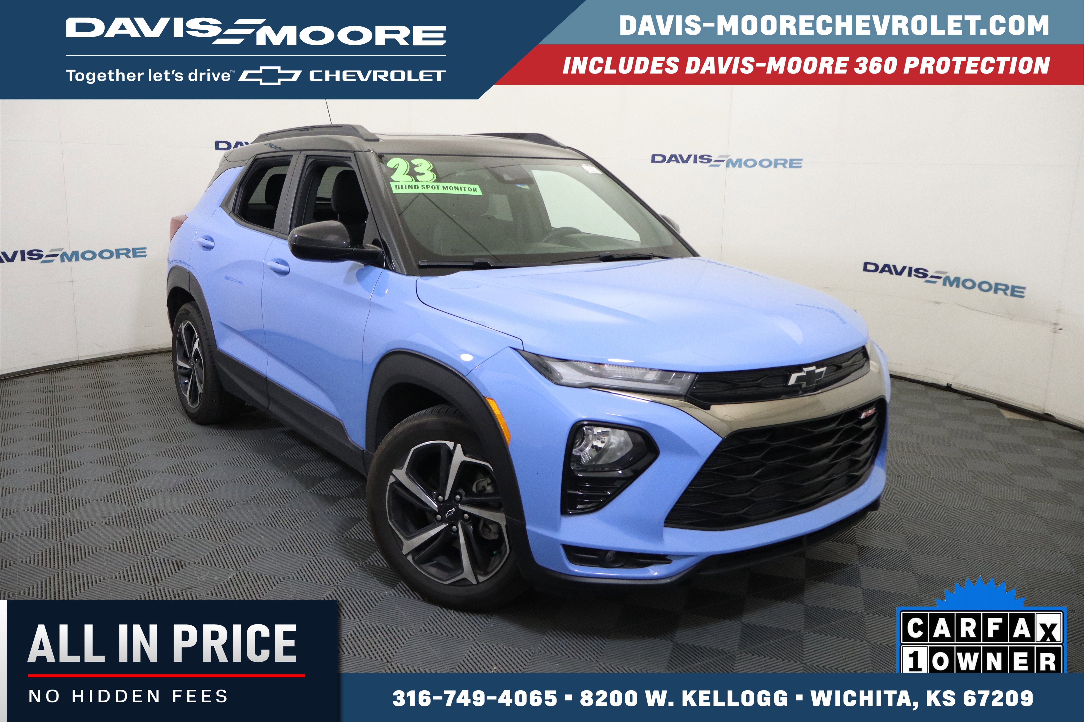 Used 2023 Chevrolet TrailBlazer RS w/ Sun and Liftgate Package