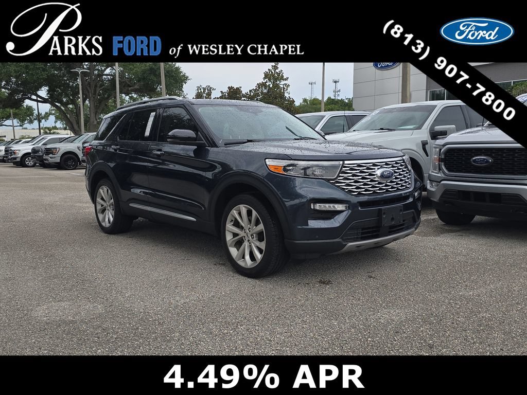 Certified 2024 Ford Explorer Platinum w/ Technology Package