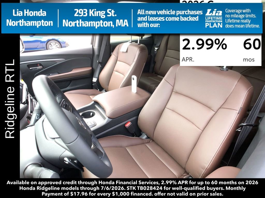 New 2026 Honda Ridgeline RTL image 13