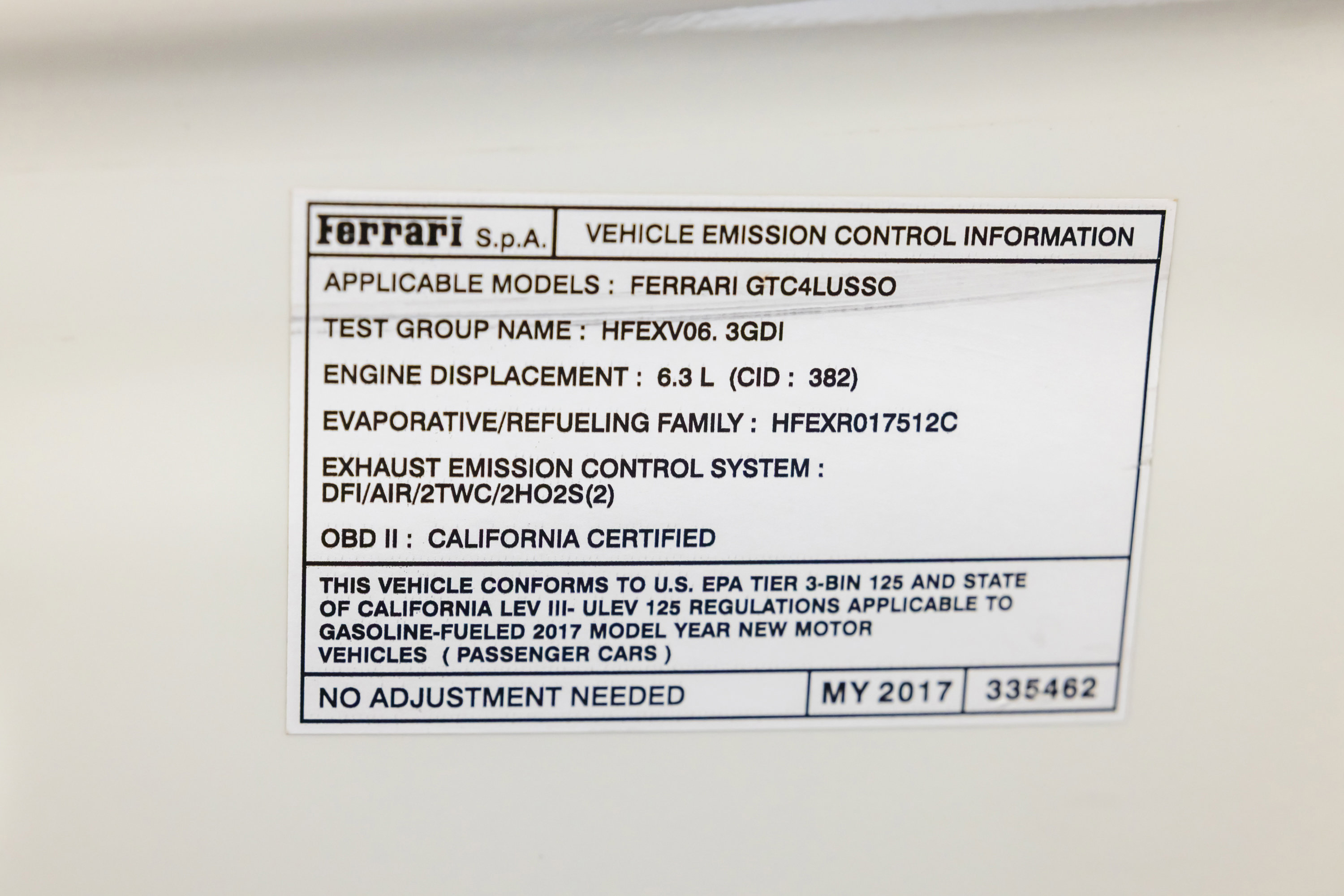 Certified 2017 Ferrari GTC4Lusso AWD/4WD image 22