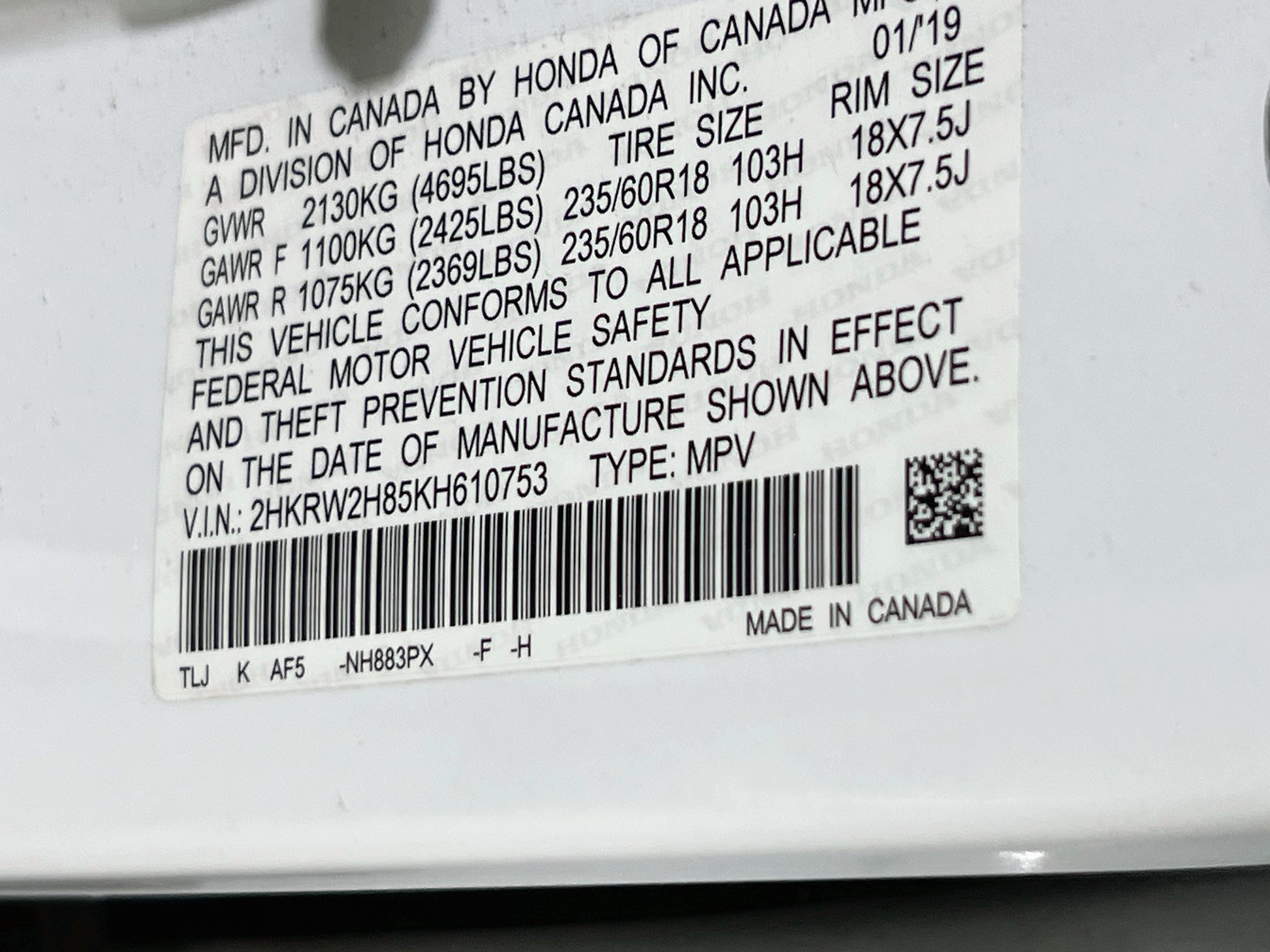 Used 2019 Honda CR-V EX-L image 31
