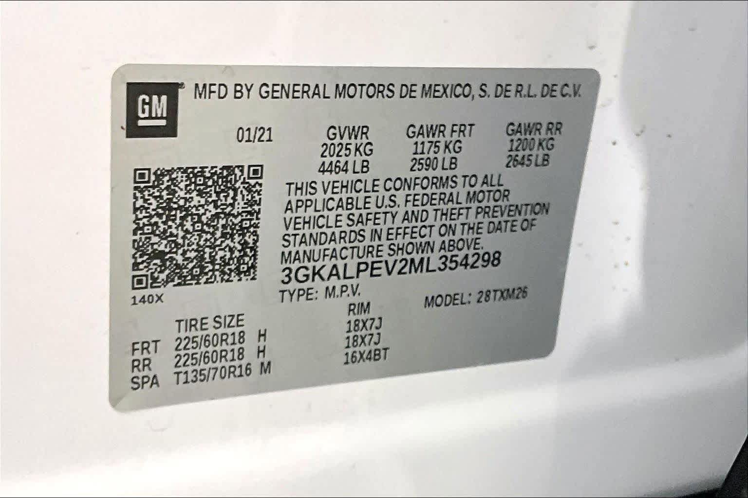 Certified 2021 GMC Terrain SLT w/ LPO, Floor Liner Package image 36