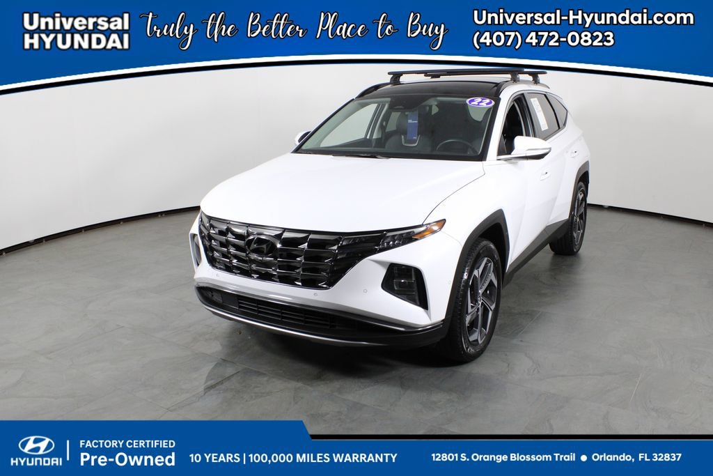 Certified 2022 Hyundai Tucson Limited