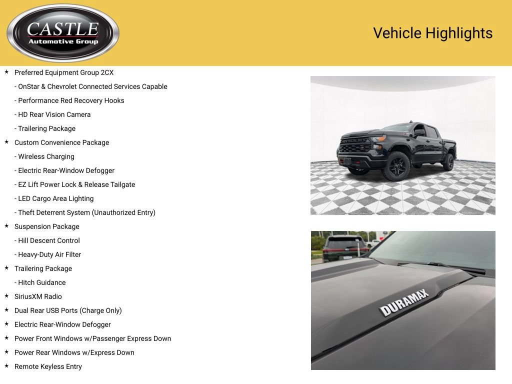 Used 2024 Chevrolet Silverado 1500 Custom Trail Boss AWD/4WD image 7