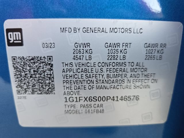 Used 2023 Chevrolet Bolt LT w/ Infotainment Package FWD image 32