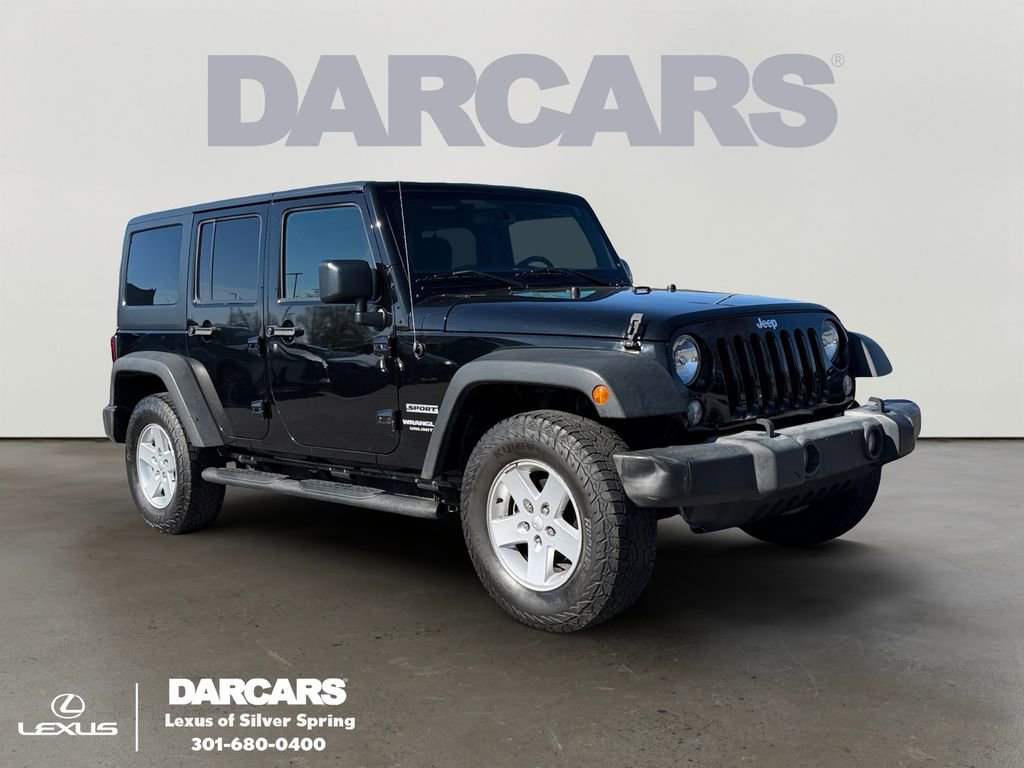 Used 2017 Jeep Wrangler Unlimited Sport w/ Quick Order Package 24S