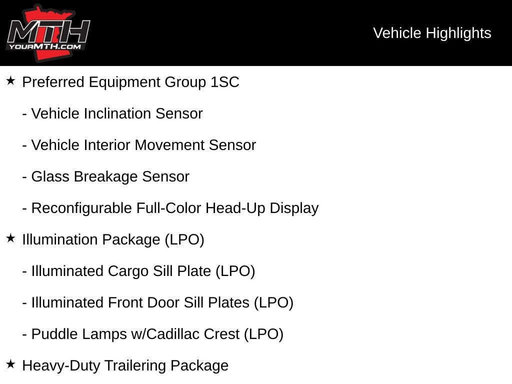 Used 2021 Cadillac Escalade Sport w/ LPO, Illumination Package AWD/4WD image 14